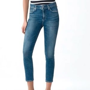 Citizens of Humanity - Rocket Crop High Rise Skinny, Sz 25